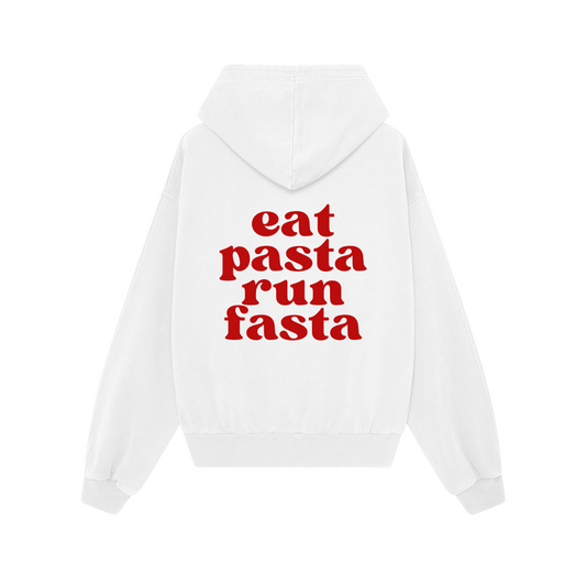 Choose Hoodie | Eat pasta Run fasta