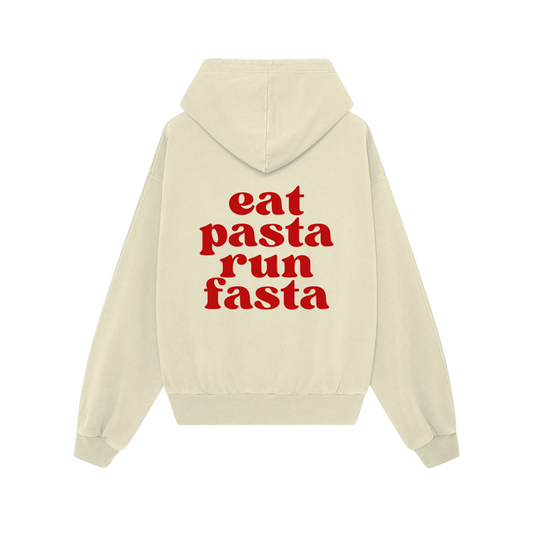 Choose Hoodie | Eat pasta Run fasta